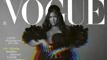 Lizzo ศิลปินสาวพลัสไซส์ ผู้เปี่ยมด้วยพลังบวก บนปกโว้ก อังกฤษ