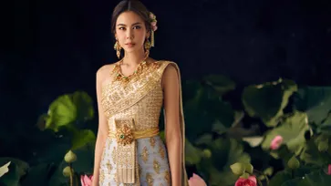 "ตอง ภัครมัย" อวดหุ่นสวยวัย 40 กะรัต ในชุดไทย งดงามดั่งแม่หญิง