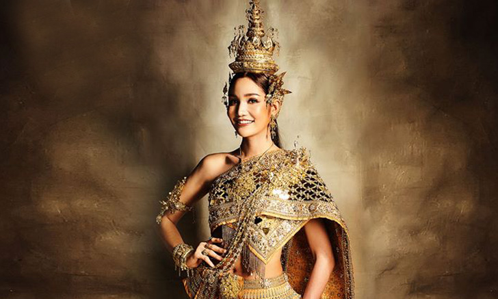 "เดียร์ ฤทัยปรียา" ในชุดประจำชาติไทย เตรียมอวดโฉมเวที Miss International Queen 2020