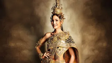 "เดียร์ ฤทัยปรียา" ในชุดประจำชาติไทย เตรียมอวดโฉมเวที Miss International Queen 2020