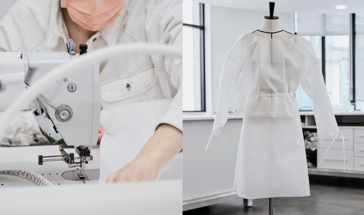 "Louis Vuitton" ผลิตเสื้อกาวน์ มอบให้กับโรงพยาบาลในปารีส สู้วิกฤตโควิด-19