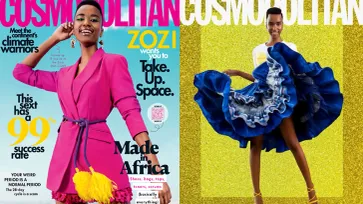 "Zozibini Tunzi" นางงามสวยระดับจักรวาลปี 2019 ขึ้นปกนิตยสาร Cosmopolitan