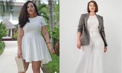 เรียบแต่เริ่ด! แฟชั่นแต่งชุดขาวสำหรับสาว Plus Size แบบมีสไตล์