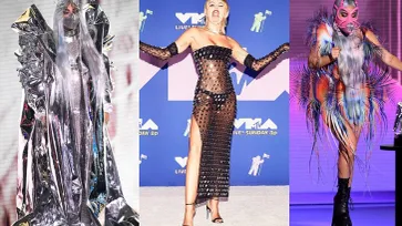 ส่องแฟชั่นสุดปัง คนดังในงาน MTV VMAs 2020 "เลดี้ กาก้า" มาถึง 7 ลุค