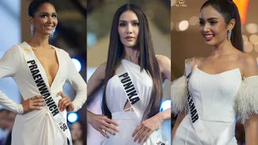 ซูมชัดๆ Miss Universe Thailand 2020 ในชุดราตรีขาว สวยรอด ไม่มีร่วง