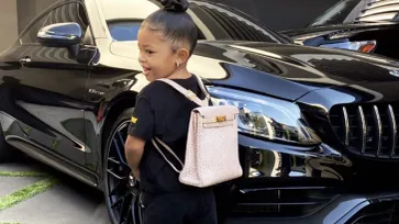 Stormi Webster ลูกสาว Kylie Jenner ไปโรงเรียนวันแรก พร้อมกระเป๋ากว่า 3 แสนบาท