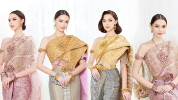 "แพทริเซีย กู๊ด" เจิดจรัสใน 3 ลุค ชุดไทยจักรพรรดิ สวยสง่าดั่งต้องมนต์