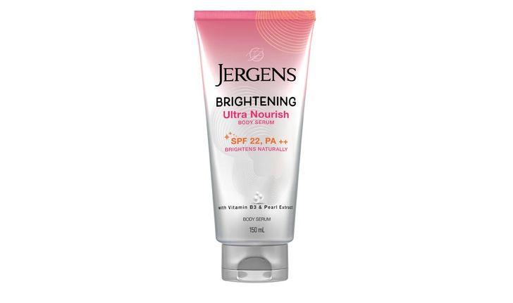 Jergens Brightening Ultra Nourish Body Serum ฟื้นบำรุงผิวอย่างล้ำลึก ผิวกระจ่างใสอ