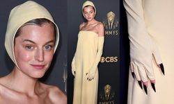 ถอดรหัสหมวกว่ายน้ำ! ของ Emma Corrin ที่ใส่มาร่วมงาน EMMYS ครั้งที่ 73