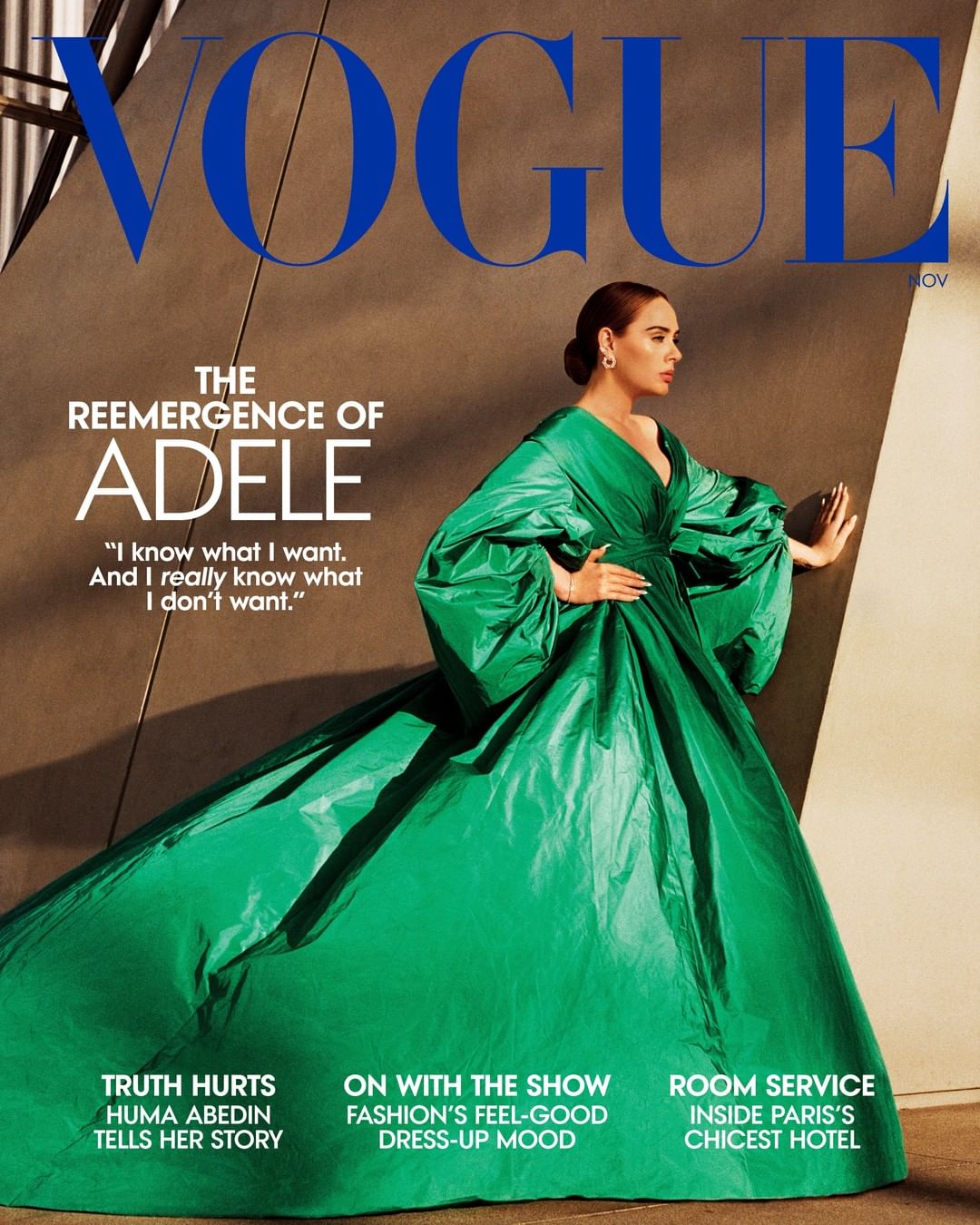 Adele บนปก VOGUE American