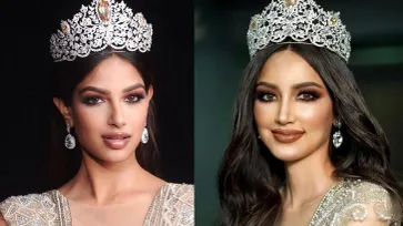 น้องฉัตร แปลงโฉม "ไอซ์ อมีนา" เป็น Miss Universe 2021 เหมือนจนแยกไม่ออก