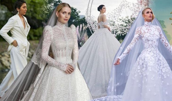 ที่สุดของชุดแต่งงาน! รวม Best Wedding Dresses ของปี 2021 จากเจ้าสาวป้ายแดงทั่วโลก