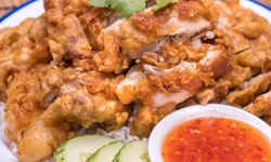 วิธีทำ ข้าวมันไก่ทอดภูเขาไฟ ไก่กรอบนอกนุ่มใน ข้าวมันหอมนุ่ม