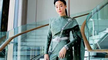 "แพรี่พาย" สตรีต้นแบบ ผู้นำในการสนับสนุน อนุรักษ์ผ้าไทย ในชุดไทยสุดสง่างาม