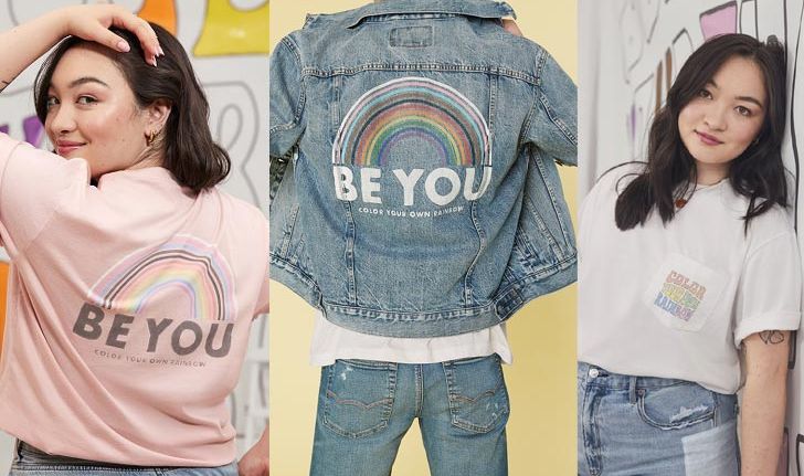 American Eagle เปิดตัวคอลเลกชั่น Pride รุ่น Color Your Own Rainbow