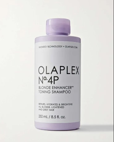 Olaplex No.4P Blonde Enhancer Toning Shampoo แชมพูม่วงที่ขึ้นชื่อว่ารักษาทั้งสีผมและเส้นผมให้นุ่มสลวย
