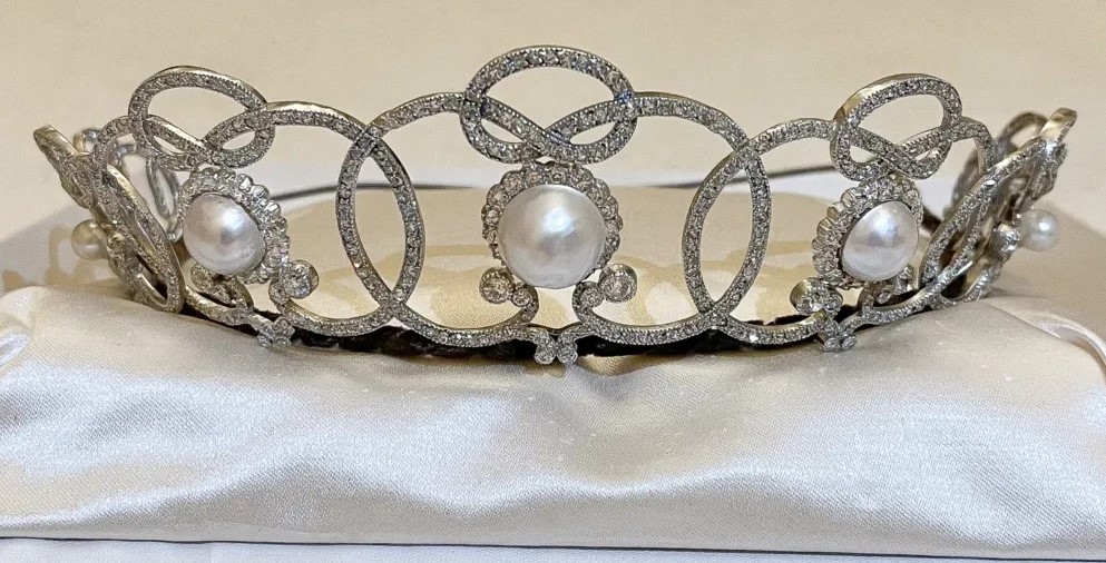 Princess Ingeborg’s Pearl Circle Tiara เทียร่าของเจ้าหญิงอิงบอร์กแห่งเดนมาร์กที่ตกทอดกันมาในราชวงศ์นอร์เวย์