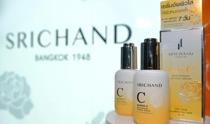 ศรีจันทร์ เปิดตัว สกินแคร์ใหม่ล่าสุด! SRICHAND Super C Brightening Intense Serum