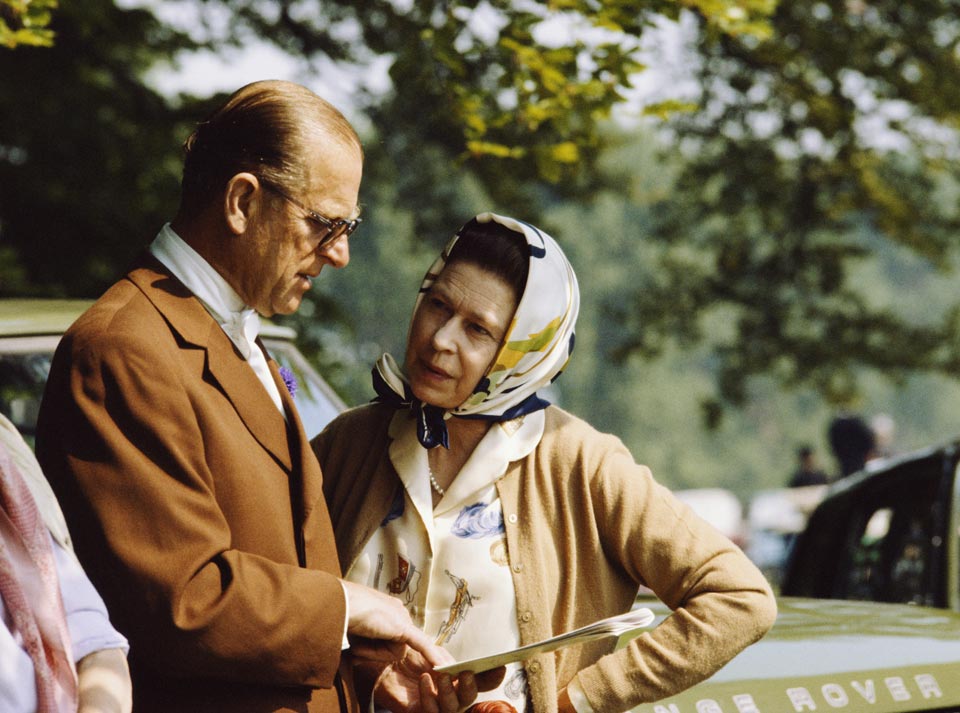 The Queen And Prince Philip Chatting Together During The Royal Windsor Horse Show In The Grounds Of Windsor Castle, May 16, 1982