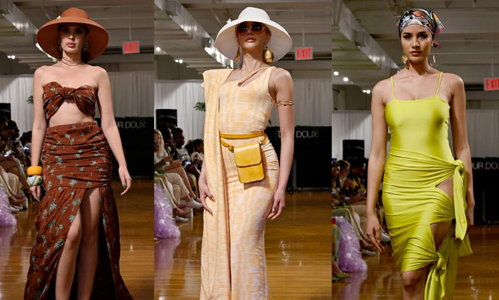 "แอนนา เสือ" นำทีมนางงาม เดินแฟชั่นโชว์ New York Fashion Week 2022