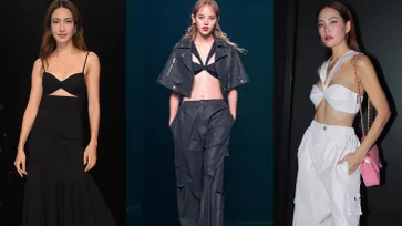 "ณิชา" นำทีมแสดงพลัง ผ่านแฟชั่นโชว์ VICKTEERUT ในงาน BIFW2022