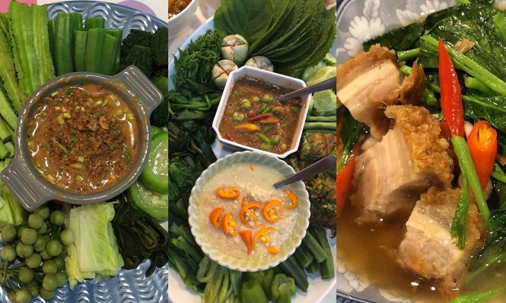 ตักข้าวแป๊บ! รวมเมนู "บ้านเสี่ยตา ปัญญา" ผักปลูกเอง รวยยังไงก็กินง่าย
