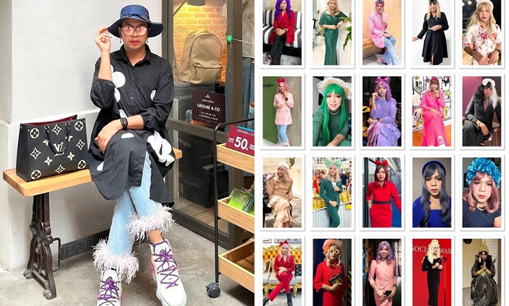 "แพรรี่ ไพลวัลย์" เปิดภาพเสื้อผ้า 100 ชุดใน 1 เดือน ไม่เคยซ้ำ