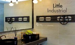 ตกแต่งห้องน้ำในแบบเท่ดิบๆ สไตล์ Little Industrial