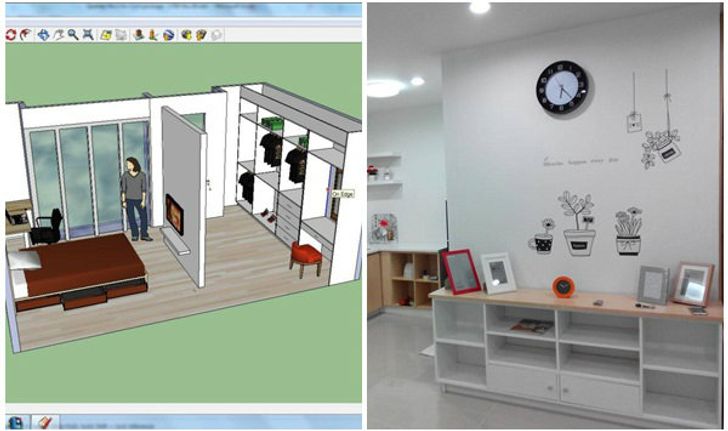 DIY ไม้กั้นห้อง เป็นเฟอร์นิเจอร์แต่งบ้าน ใช้เงินแค่ 35 หมื่น