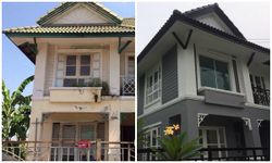 รีโนเวทบ้านเก่าจากการปล่อยให้เช่าและน้ำท่วมจนโทรม