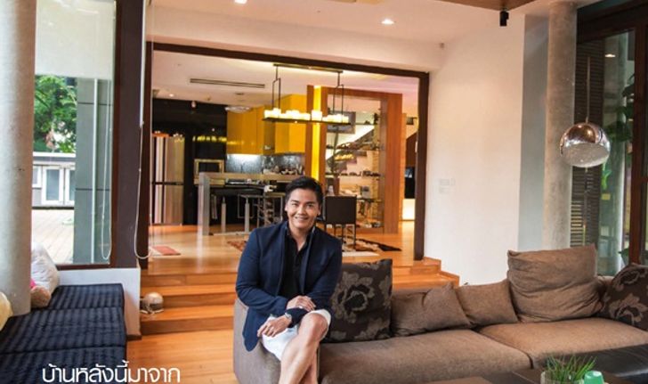 HOME WITH AN ATTITUDE พีเค-ปิยะวัฒน์ เข็มเพชร บ้านสุดเซ็กซี่ของดีเจและพิธีกรคิวทอง