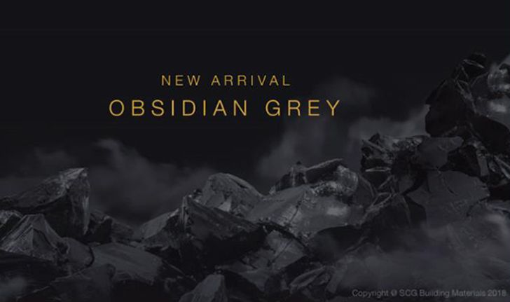 OBSIDIAN GREY “ที่สุดของแก่นแท้แห่งสีสัน เสน่ห์ความงามที่เหนือกาลเวลา”