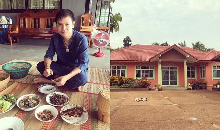 "บ้านไผ่ พงศธร" ที่ยโสธร หลังใหญ่ จัดเต็มด้วยพืชผักสวนครัว