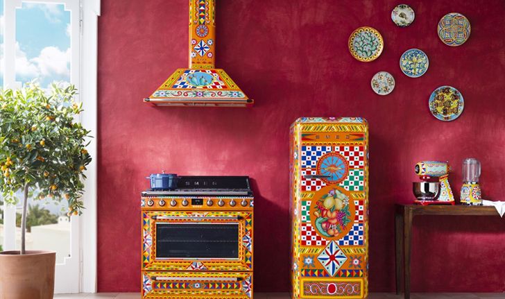 Divina Cucina ผลิตภัณฑ์เครื่องใช้ไฟฟ้าในห้องครัว ซีรีย์ใหม่ล่าสุดจาก Smeg x Dolce  Gabbana