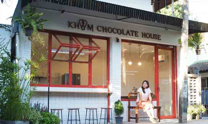 Khom Chocolatier House ร้านช็อกโกแลตเล็กๆ สไตล์ญี่ปุ่นกับความฝันของสถาปนิก