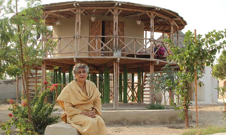 ยาสมีน ลาริ สถาปนิกหญิงคนแรกของปากีสถาน นักออกแบบบ้านเพื่อผู้ประสบภัย