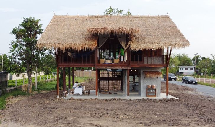 พาชม “บ้านไม้สไตล์บ้านทุ่ง” บ้านพักบรรยากาศสุดชิลเพลิดเพลินทั้งวันไปกับธรรมชาติ