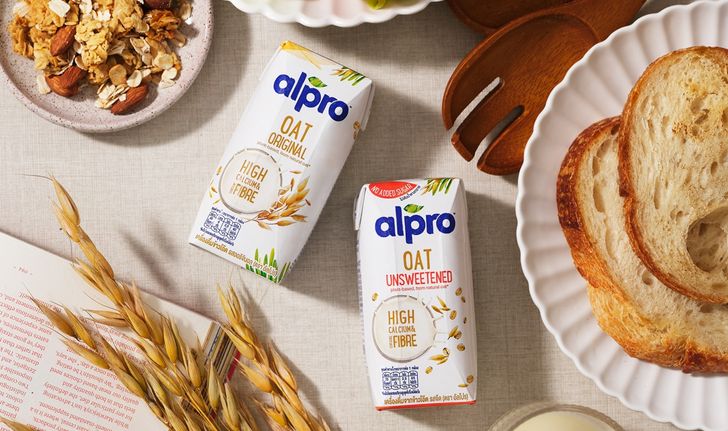 สำรวจคุณประโยชน์ “นมโอ๊ตอัลโปร” (Alpro) นมทางเลือกยอดนิยมของคนรักสุขภาพ