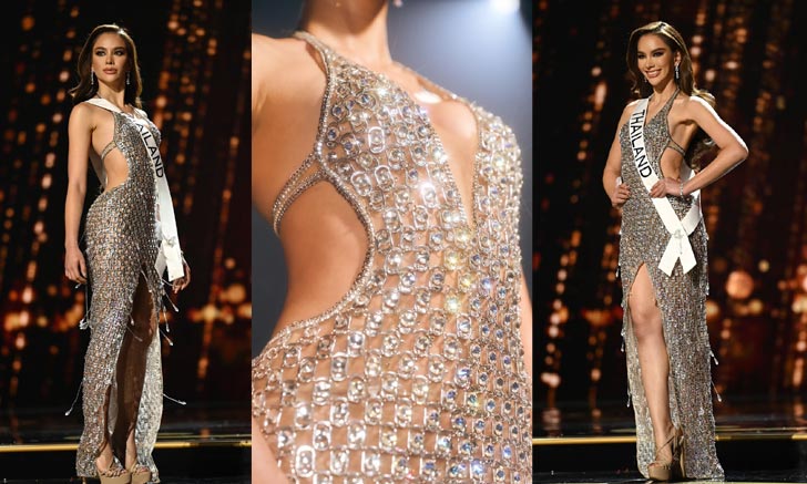 "แอนนา เสืองามเอี่ยม" กับชุดราตรีฝากระป๋อง ในรอบพรีลิม Miss Universe 2022