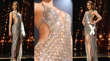 "แอนนา เสืองามเอี่ยม" กับชุดราตรีฝากระป๋อง ในรอบพรีลิม Miss Universe 2022