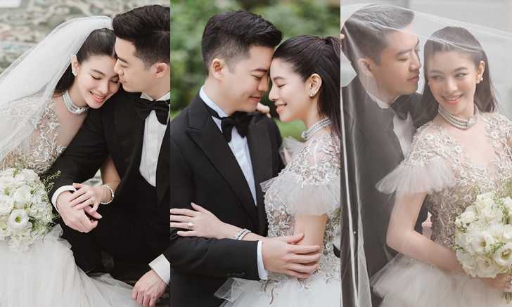 ภาพพรีเวดดิ้งลุคเจ้าหญิง "ซอนญ่า สิงหะ" นางเอกช่อง 7 เพชรเม็ดเป้งมาก