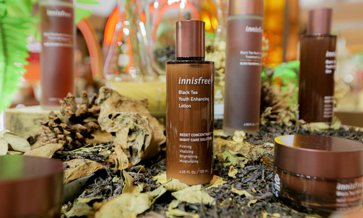 Innisfree ประกาศเปิดตัวอีเวนต์ใหญ่ครั้งแรก "Reset Your Skin with Black Tea"