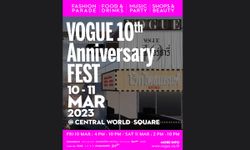 แฟชั่นนิสต้าคนดังแท็คทีมร่วมฉลอง VOGUE 10th Anniversary Fest!