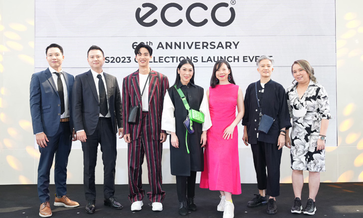 ECCO ฉลองความคลาสสิคร่วมสมัย 60 ปี พร้อมเปิดตัวคอลเลคชั่นใบไม้ผลิ/ฤดูร้อน 2023