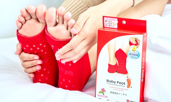 ย้อนเวลาให้เท้านุ่มดุจเท้าเด็ก ในชั่วข้ามคืน ด้วย 2 ผลิตภัณฑ์จาก "Baby Foot"