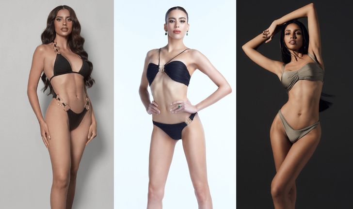 Miss Universe Thailand 2023 ในชุดว่ายน้ำ แต่ละคนสวยไฟลุก