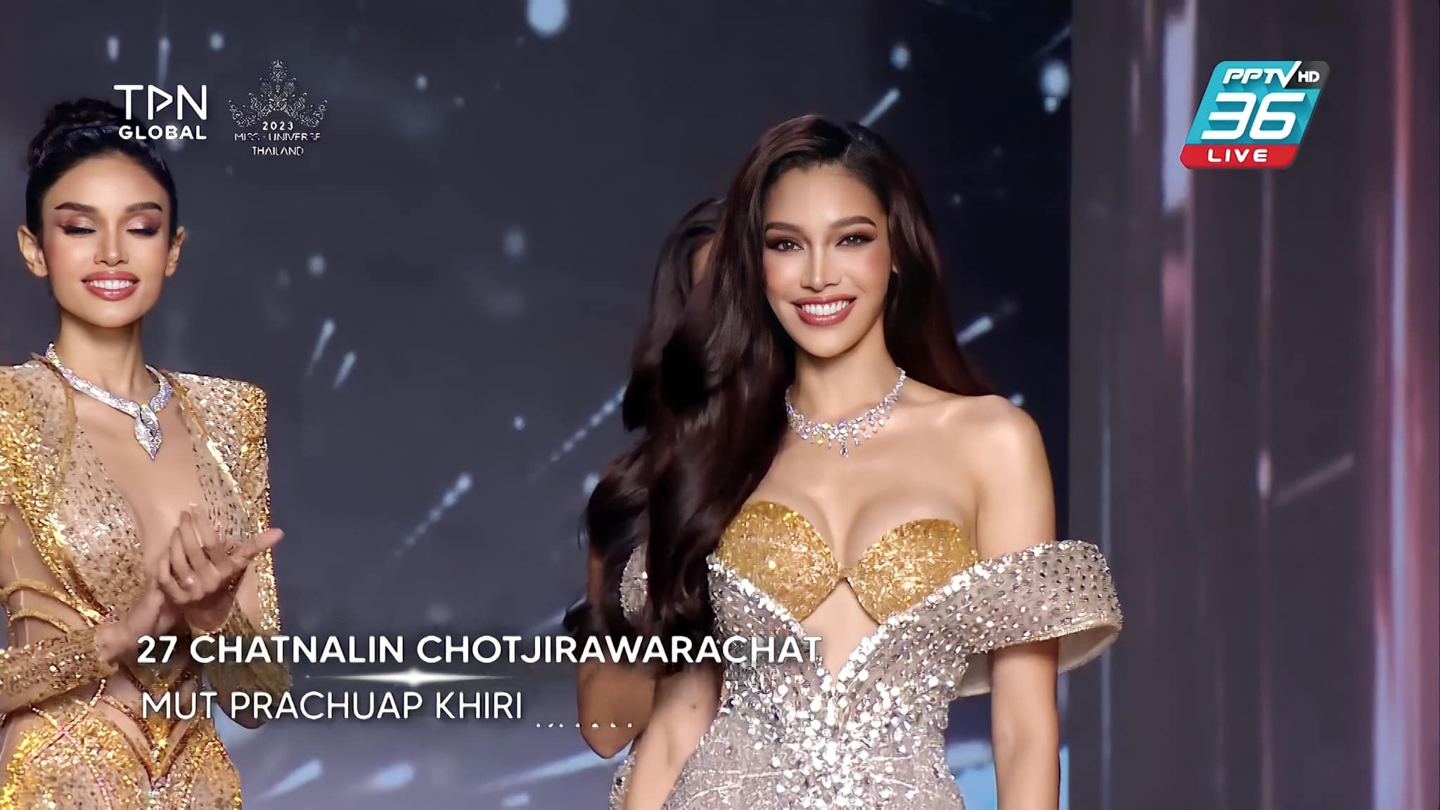 นลิน ฉัตร์ณลิณ โชติจิรวราฉัตร รองชนะเลิศอันดับ 3 miss universe thailand 2023