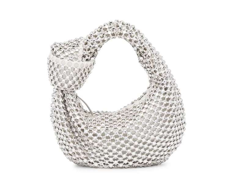 Bottega Veneta Jodie Crystal Top-Handle Bag