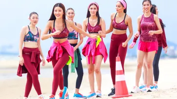 20 สาว "มิสไทยแลนด์เวิลด์ 2023" แจกความสดใสลุคสปอร์ต