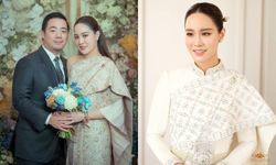 ซูมดีเทลชุดไทยราคา 6 หลัก "ออย นันทิสา" สะใภ้คนสวยของคิงเพาเวอร์